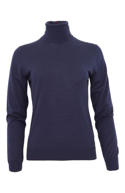 Rona Cashmere Blend Turtleneck Sweater