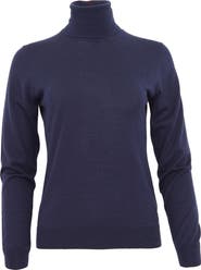 Lords of Harlech Rona Cashmere Blend Turtleneck Sweater