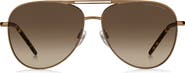Marc Jacobs 59mm Gradient Pilot Sunglasses