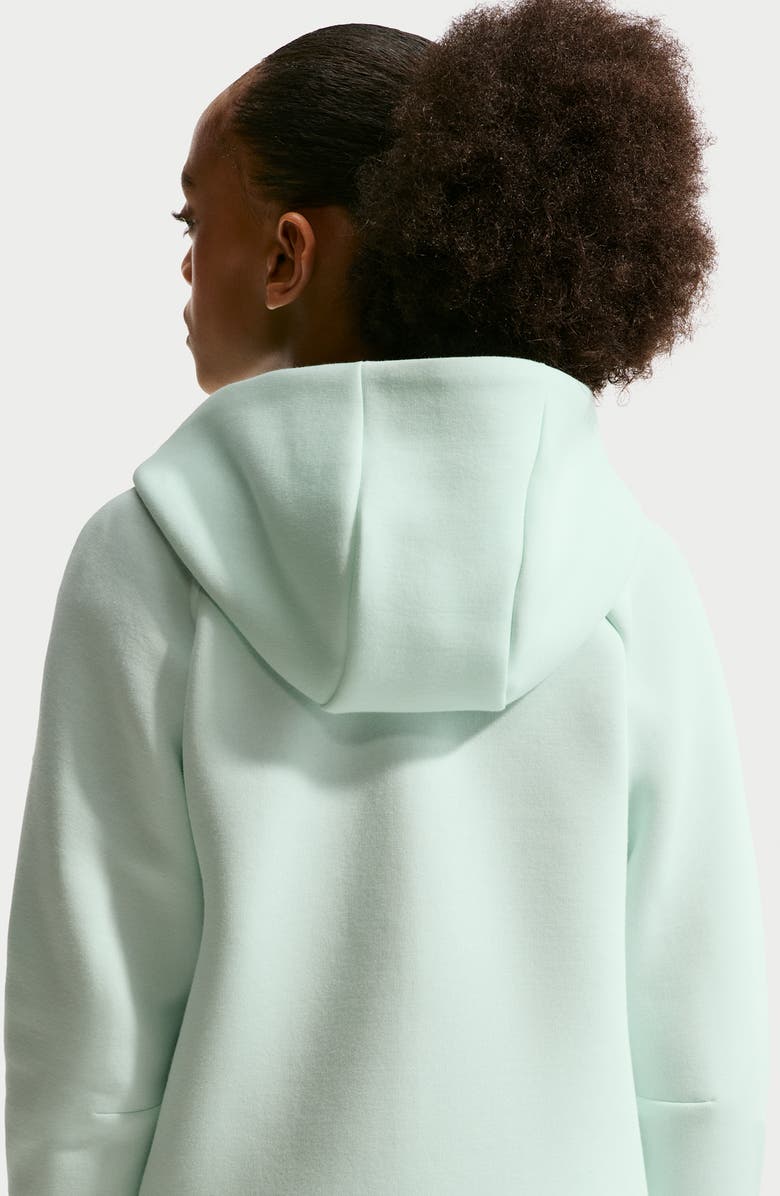 Nike Kids' Sportswear Tech Fleece Hoodie, Alternate, color, Barely Green/ Black