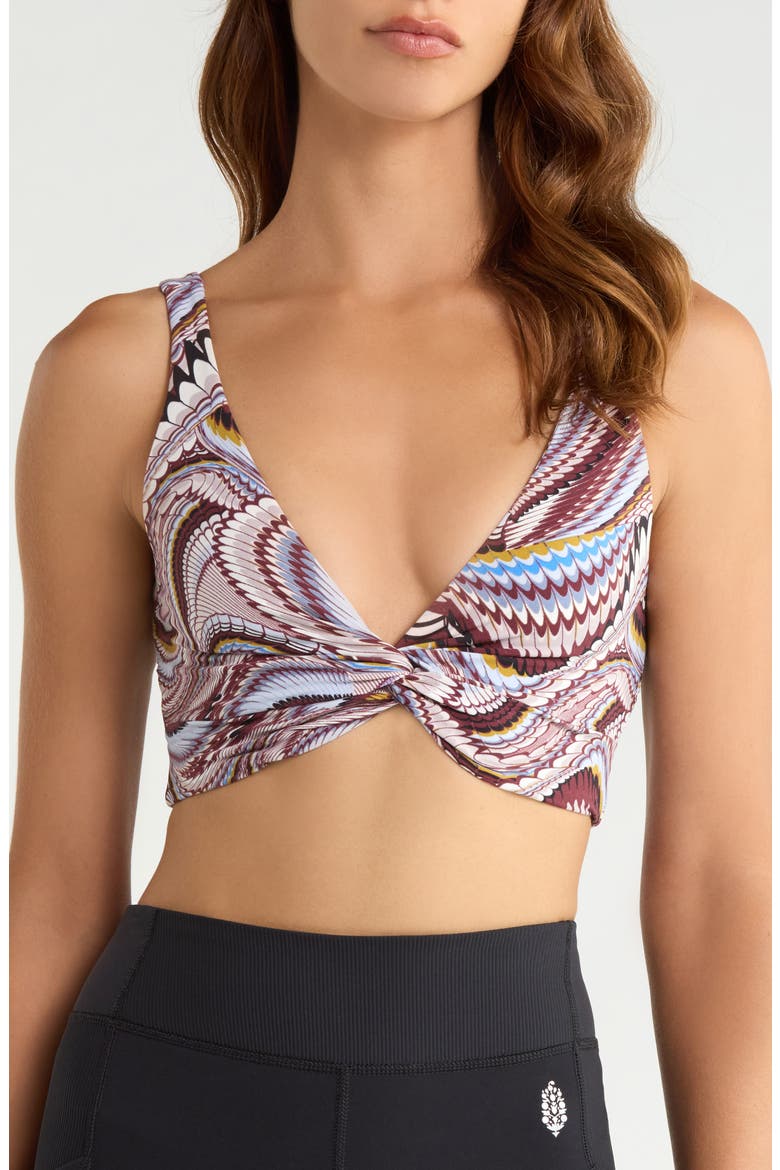 FP Movement Never Better Twist Crop Top, Main, color, TWILIGHT SWIRL COMBO