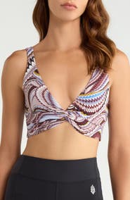 Free People FP Movement Never Better Twist Crop Top