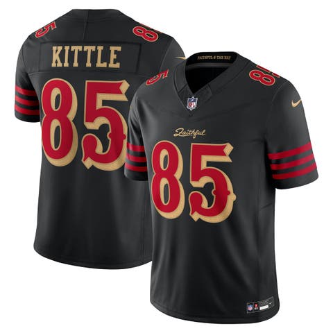 Men's Nike George Kittle Black San Francisco 49ers Rivalries Collection Stitched Limited Jersey