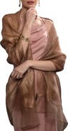 SAACHI Silk Shimmering Scarf