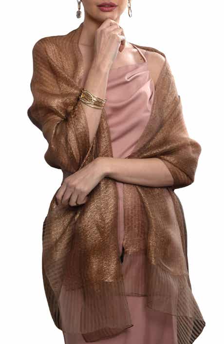 SAACHI Silk Shimmering Scarf