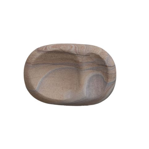 Earthy Sandstone Dish, Multicolor