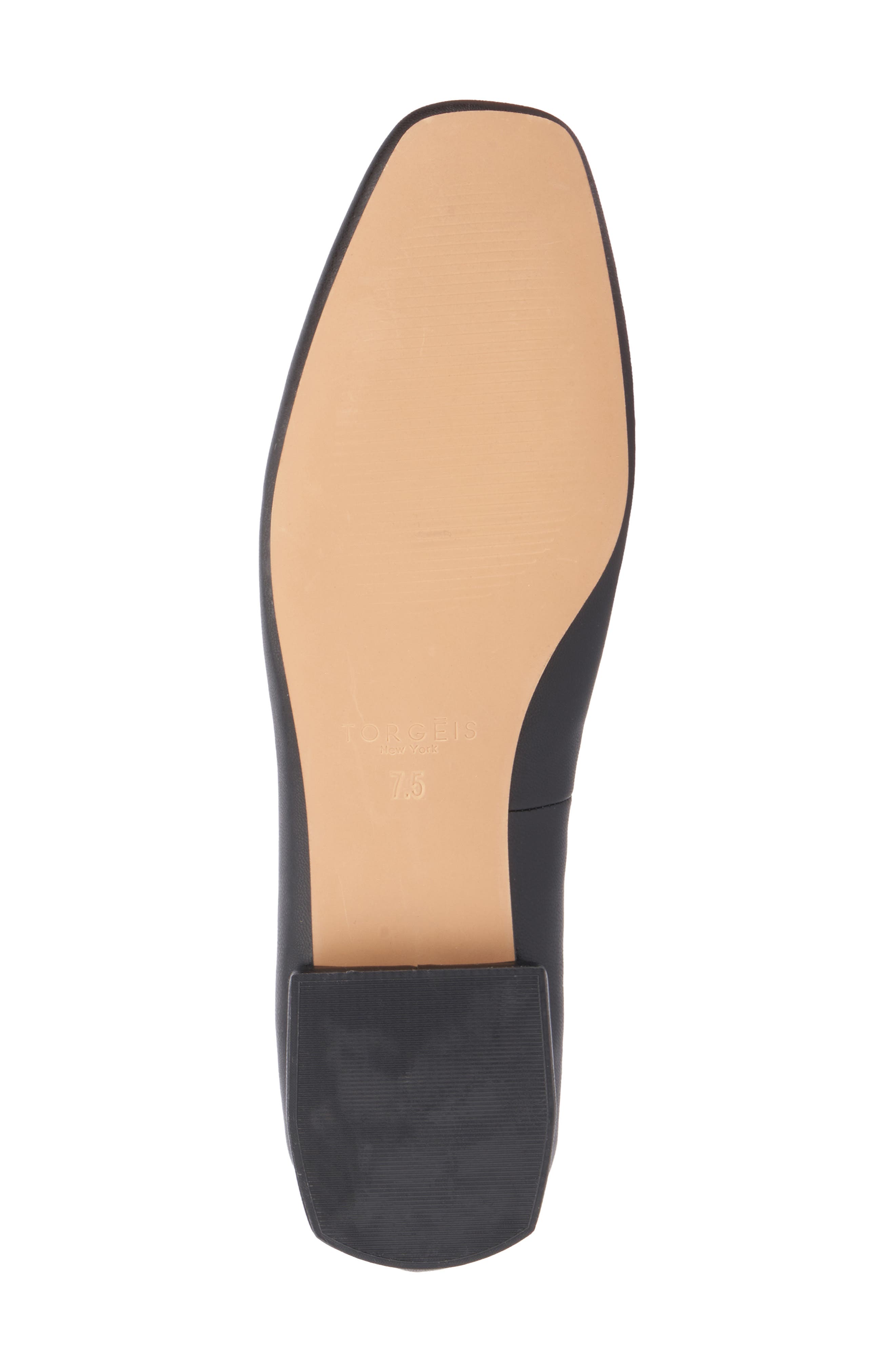 TORGEIS Kamella Moc Toe Loafer, Alternate, color, Black