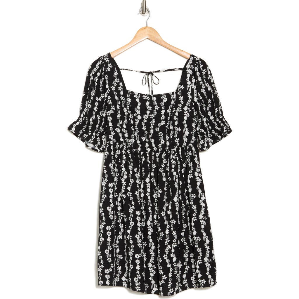Melrose And Market Puff Sleeve Minidress