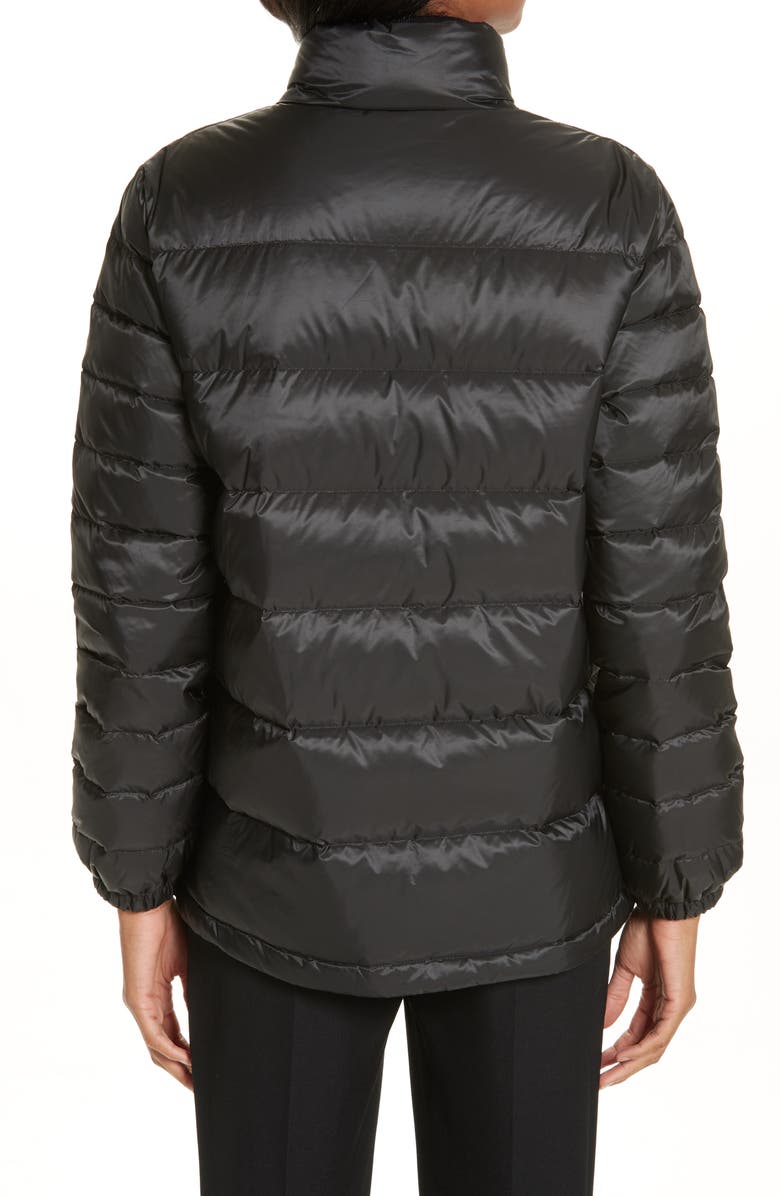 Burberry Smethwick Archive Logo Quilted Down Puffer Coat, Alternate, color,