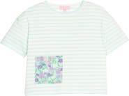 BISBY Kids' Boxy Stripe Tee
