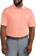 Reebok Big & Tall Performance Space-Dyed Polo Shirt