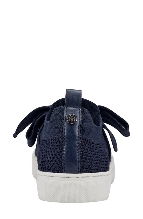 Shop Bandolino Bryce2 Knit Sneaker In Navy