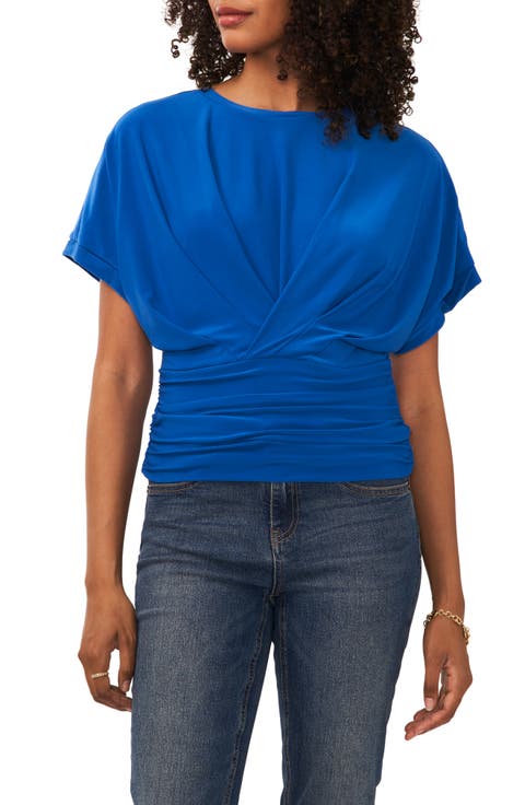 Pleat Waistband Top
