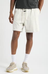 Fear of God Essentials Classic Fit Cotton Jersey Sweat Shorts