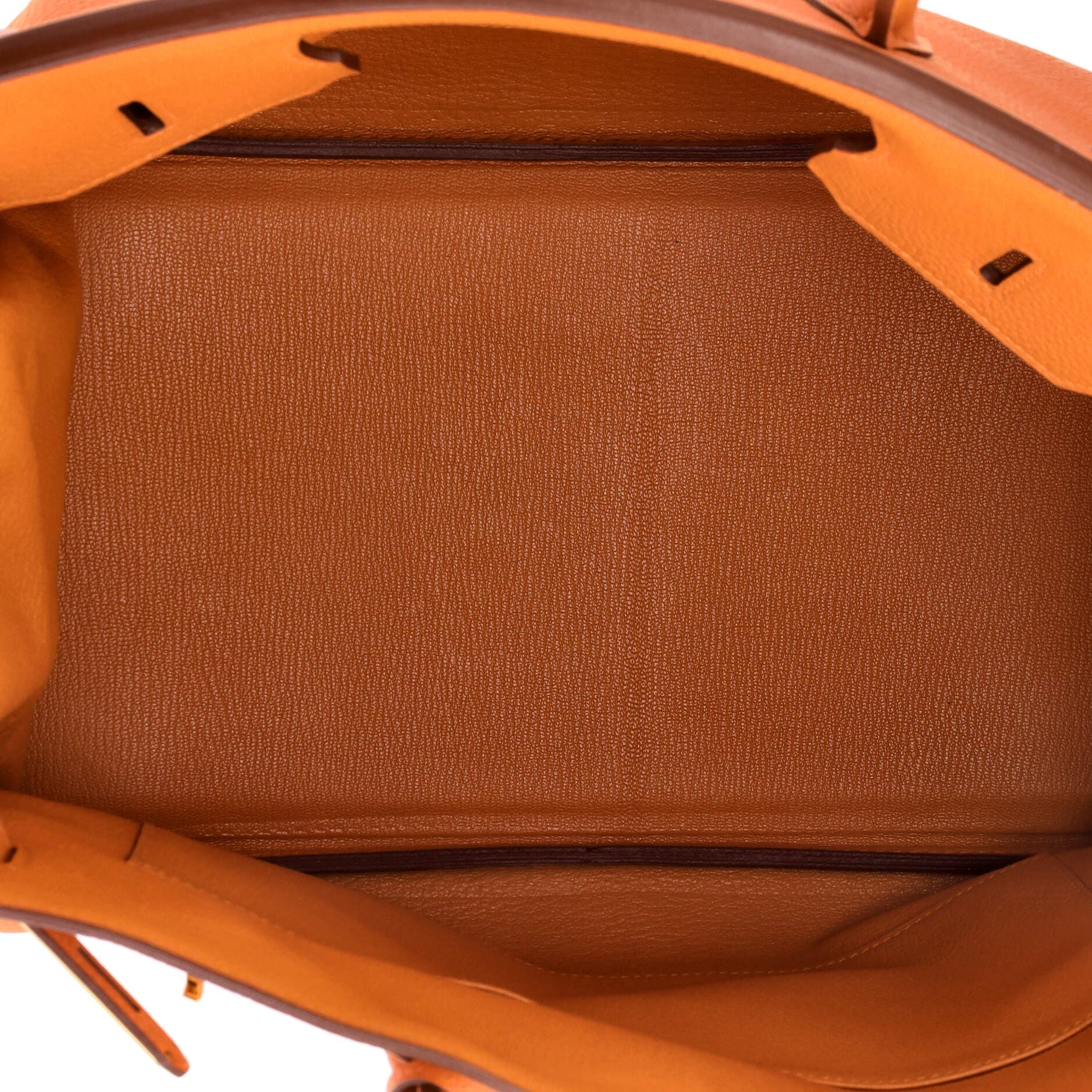 Birkin Handbag Orange Togo with Gold Hardware 35, Alternate, color, Orange