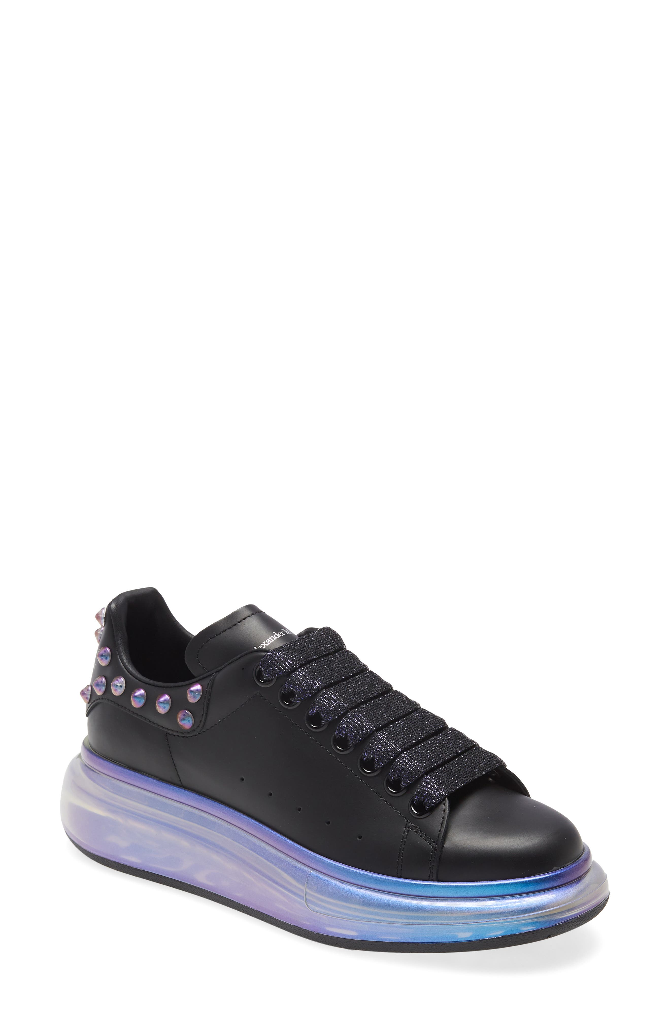 McQueen Alexander McQueen Iridescent Oversize Bubble Sole Platform Sneaker, Main, color, 