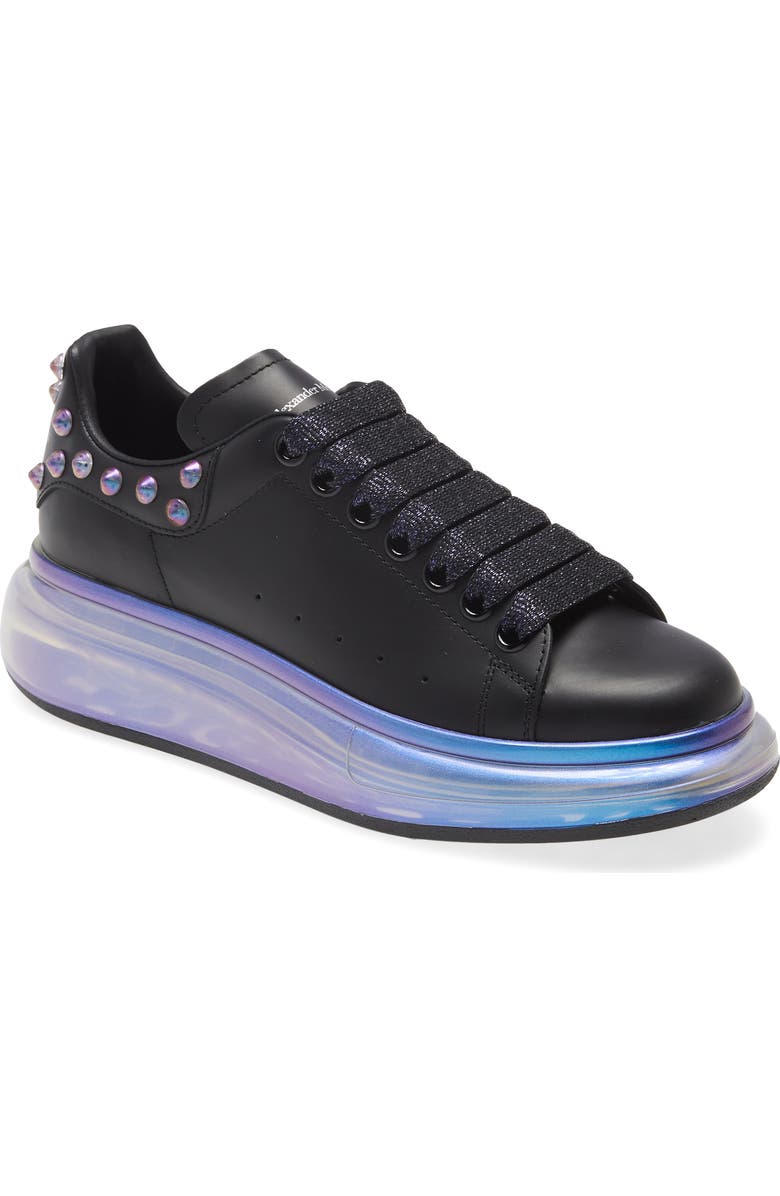 McQueen Alexander McQueen Iridescent Oversize Bubble Sole Platform Sneaker, Main, color,