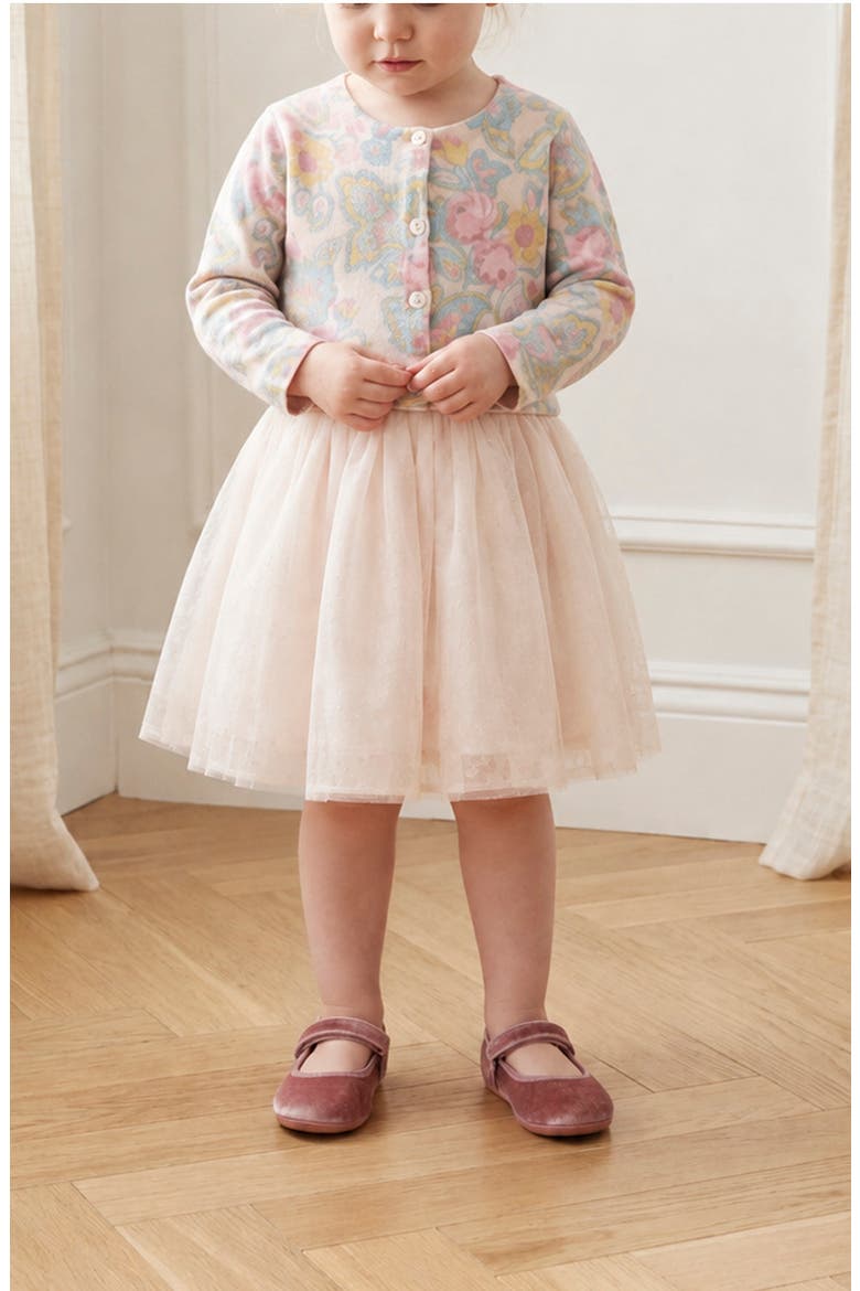 Bohemian Print Cardigan, Alternate, color, PINK
