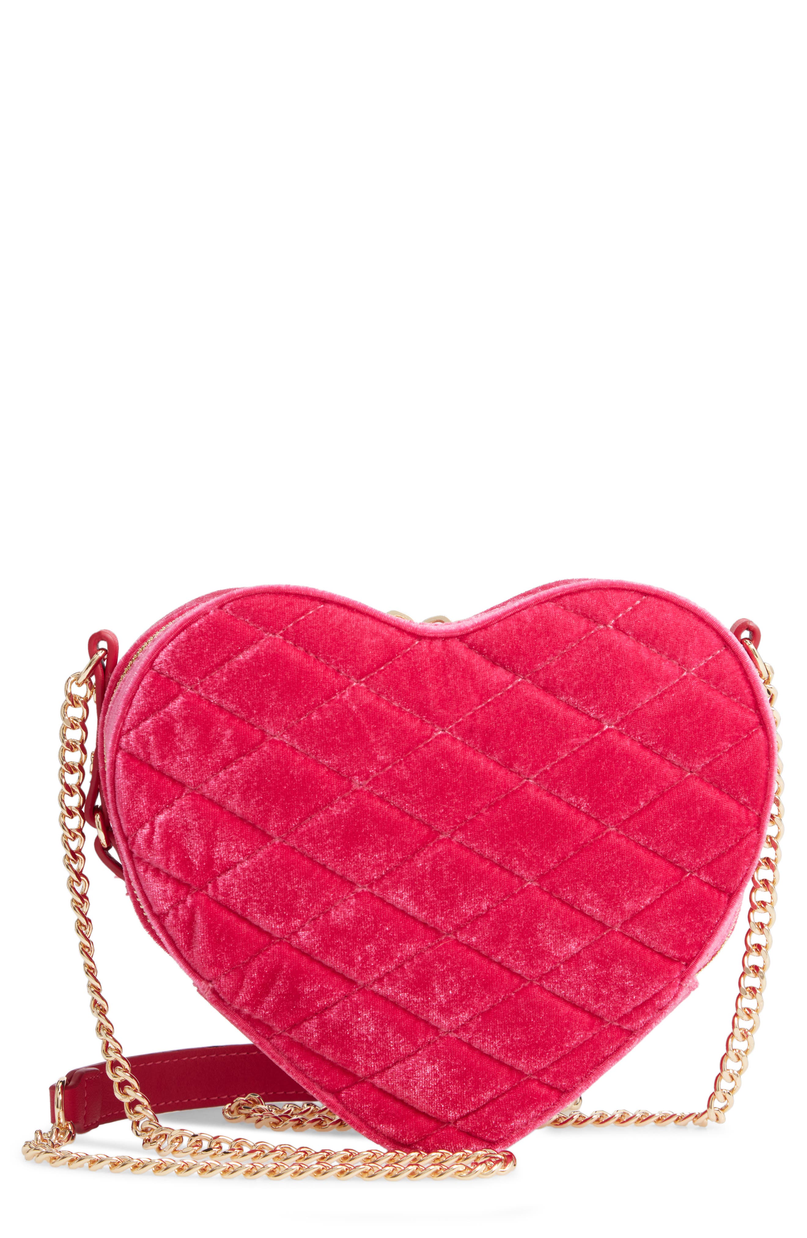 Mali + Lili Ella Heart Crossbody Bag, Main, color, 