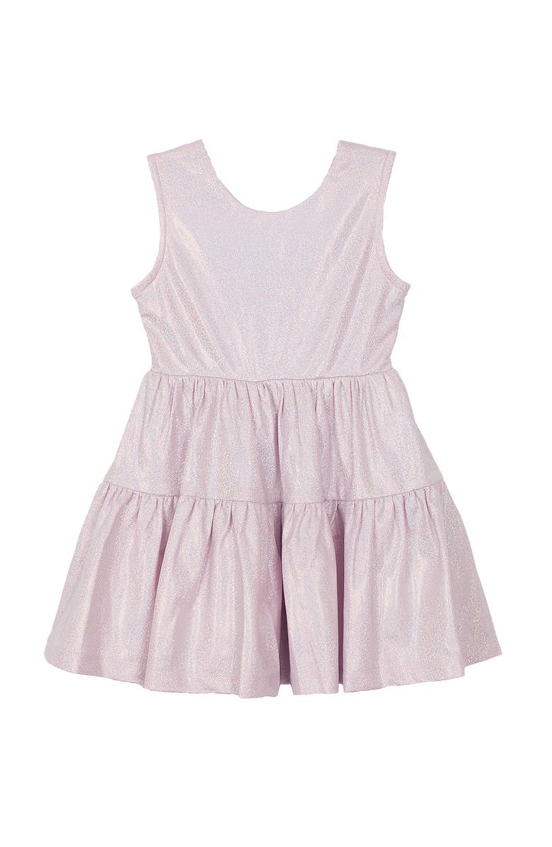 Isobella & Chloe Periwinkle Purple Layered Dress, Main, color, Purple