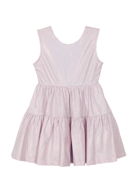 Periwinkle Purple Layered Dress