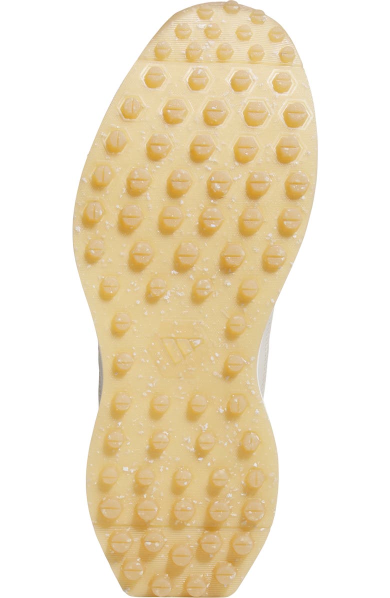 adidas S2G 24 Waterproof Leather Spikeless Golf Shoe, Alternate, color, Owhite/Alu