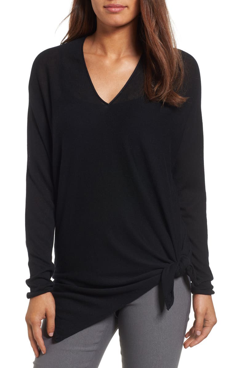 NIC+ZOE Essential Side Tie Top, Main, color, 