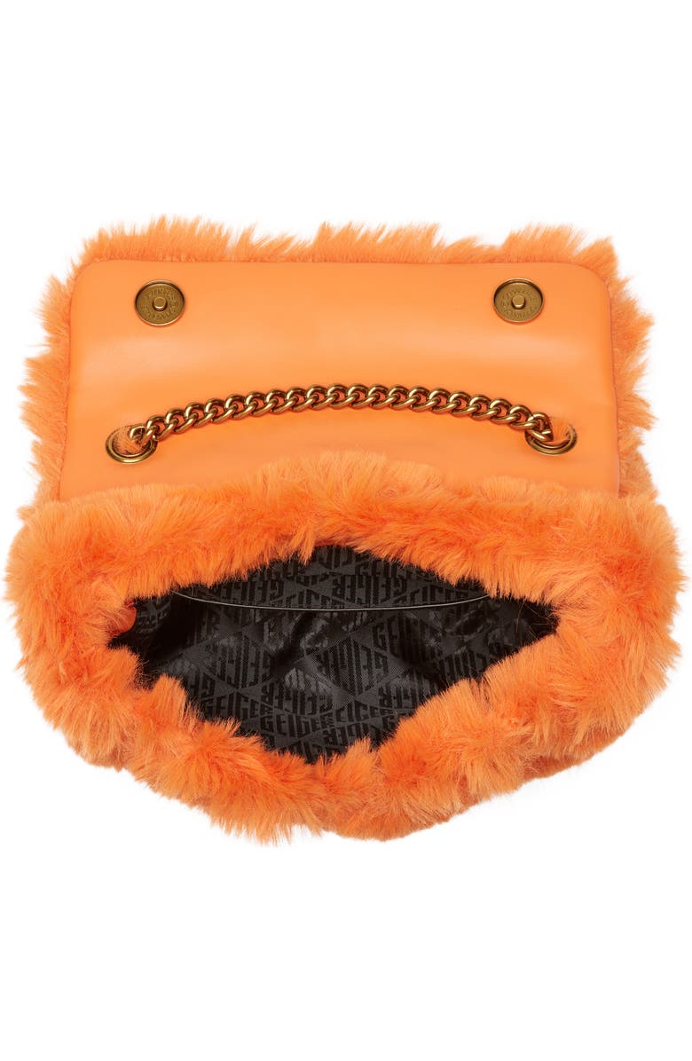 Kurt Geiger London Medium Kensington Faux Fur Crossbody Bag, Alternate, color,