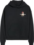 SANTO STUDIO Bulldog Hug Graphic Hoodie