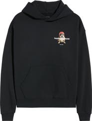 SANTO STUDIO Bulldog Hug Graphic Hoodie