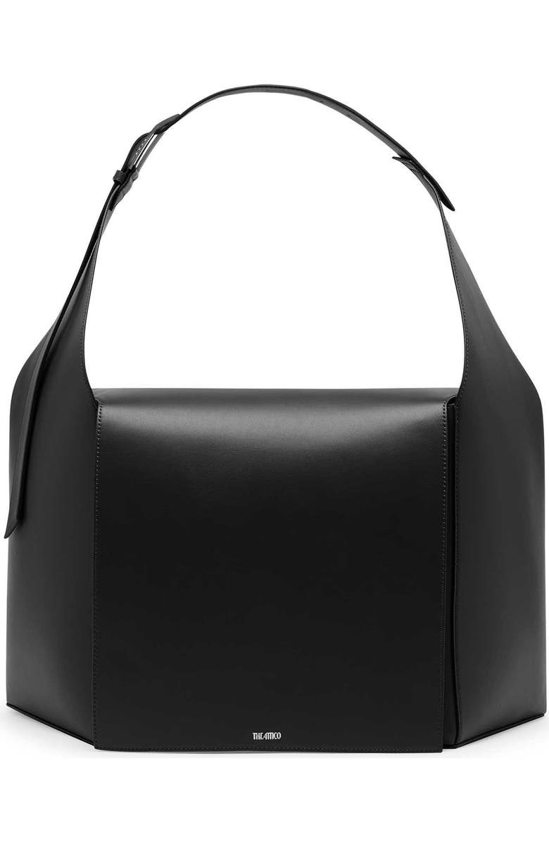 The Attico Morning Leather Shoulder Bag, Main, color,