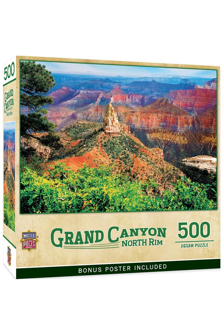 Grand Canyon North Rim 550pc Puzzle, Main, color, Multicolor
