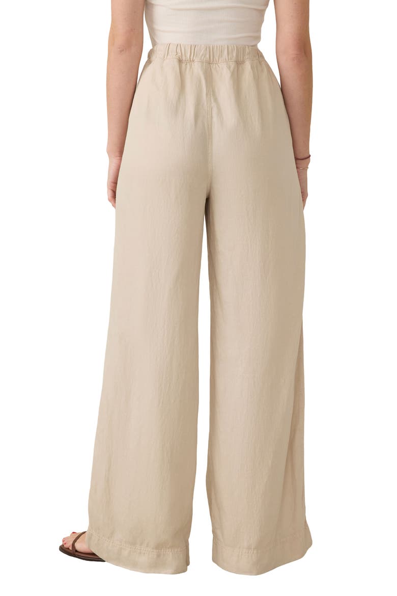 Topanga Drape Drawstring Pants, Alternate, color, WHEATEN