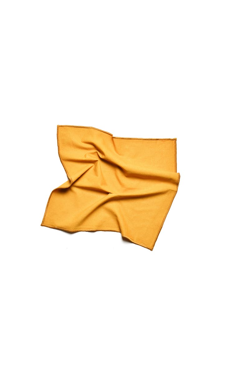 Brass Color Block Napkins Set of 4, Alternate, color, Yellow