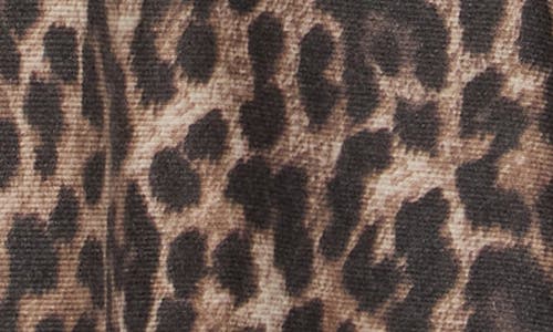 Vince Camuto Brushstroke Leopard Topper In Brown