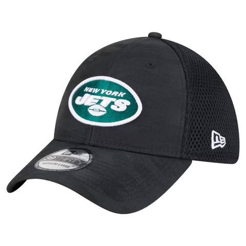 Men's New Era Black New York Jets Active Camo 39THIRTY Flex Hat