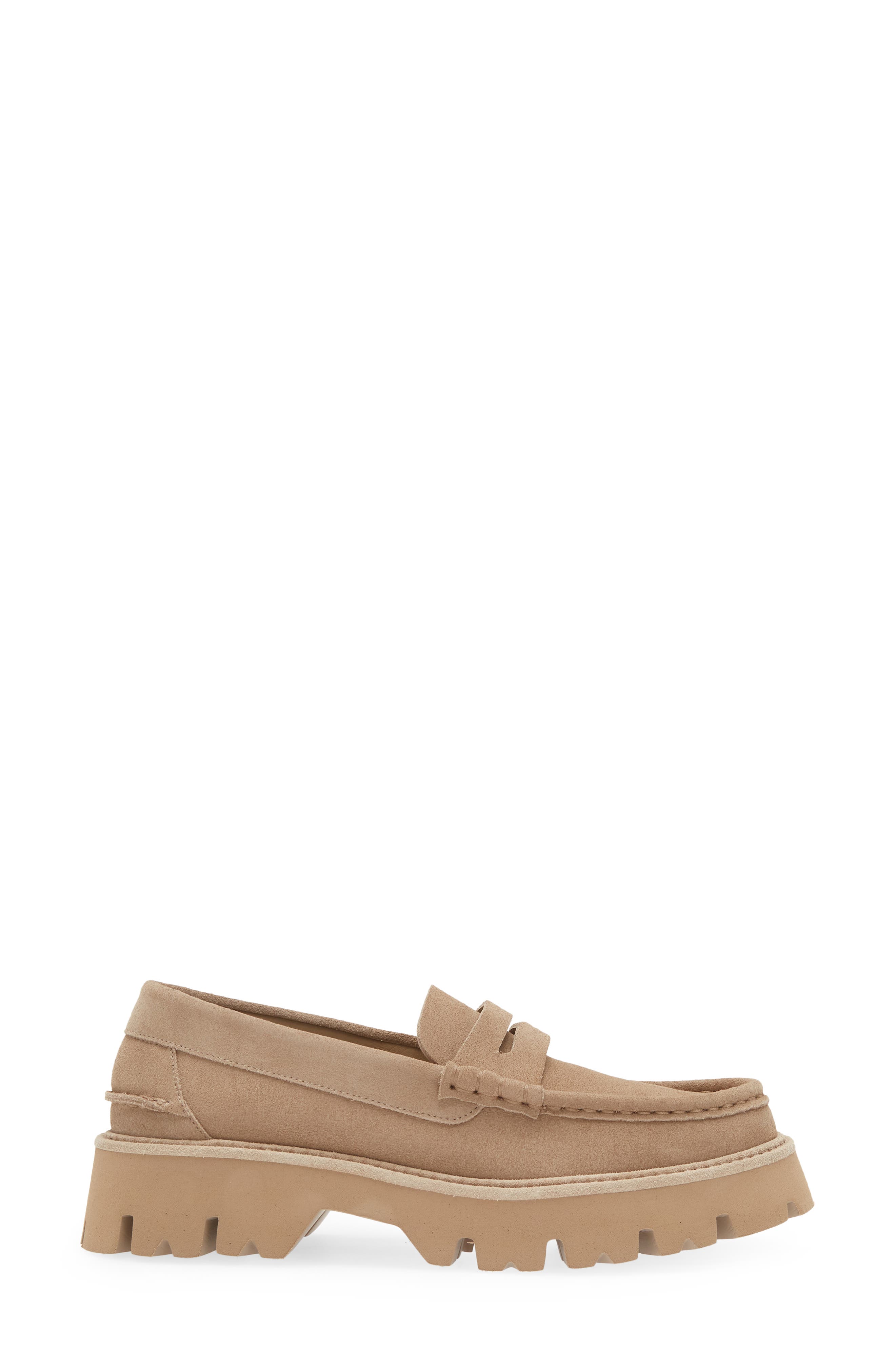 Sebas Lug Penny Loafer, Alternate, color, DESERT CASTORO