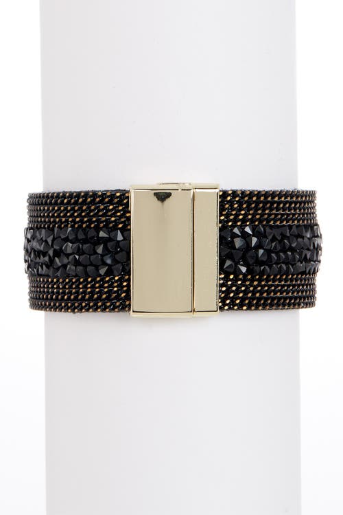 Olivia Welles Meredith Mixed Crystal & Stone Chain Bracelet