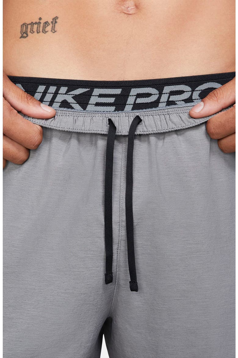 Dri-FIT Challenger Hybrid Running Shorts, Alternate, color, SMOKE GREY/ REFLECTIVE SILVER