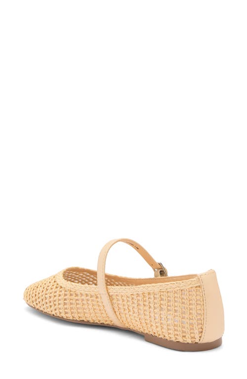 Steve Madden Caeli Mary Jane Flat In Natural