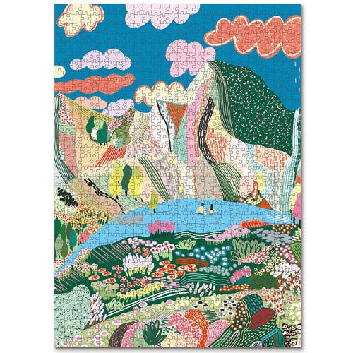 Journey of Something Laguna 1000 Piece Puzzle, Adult Jigsaw, 20 x 27.5 Inches in Multicolored  product
