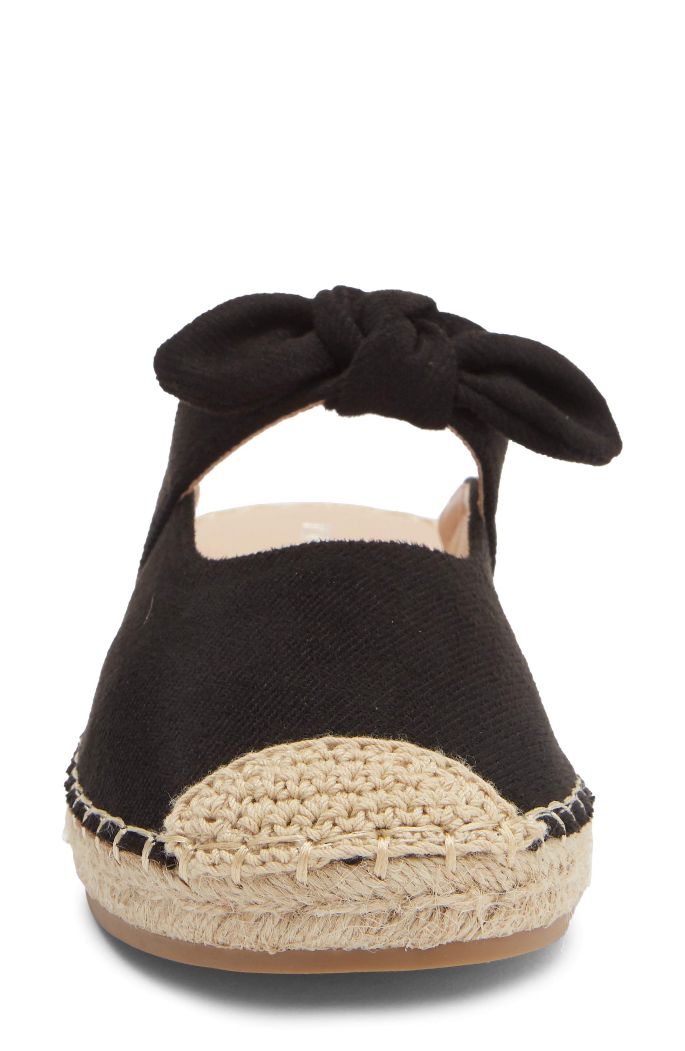 TOP MODA Brussels Denim Mule, Alternate, color, Black Denim