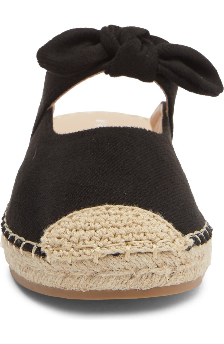 TOP MODA Brussels Denim Mule, Alternate, color, Black Denim