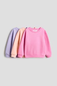 H&M 3-pack Brushed-inside Sweatshirts