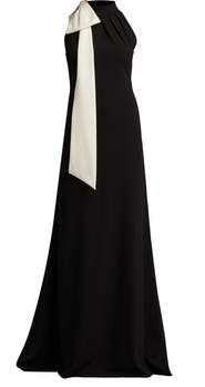 Tadashi Shoji Bow Detail Sleeveless Gown