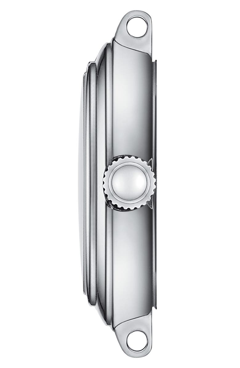 Tissot Bellissima Leather Strap Watch, 26mm, Alternate, color, Blue