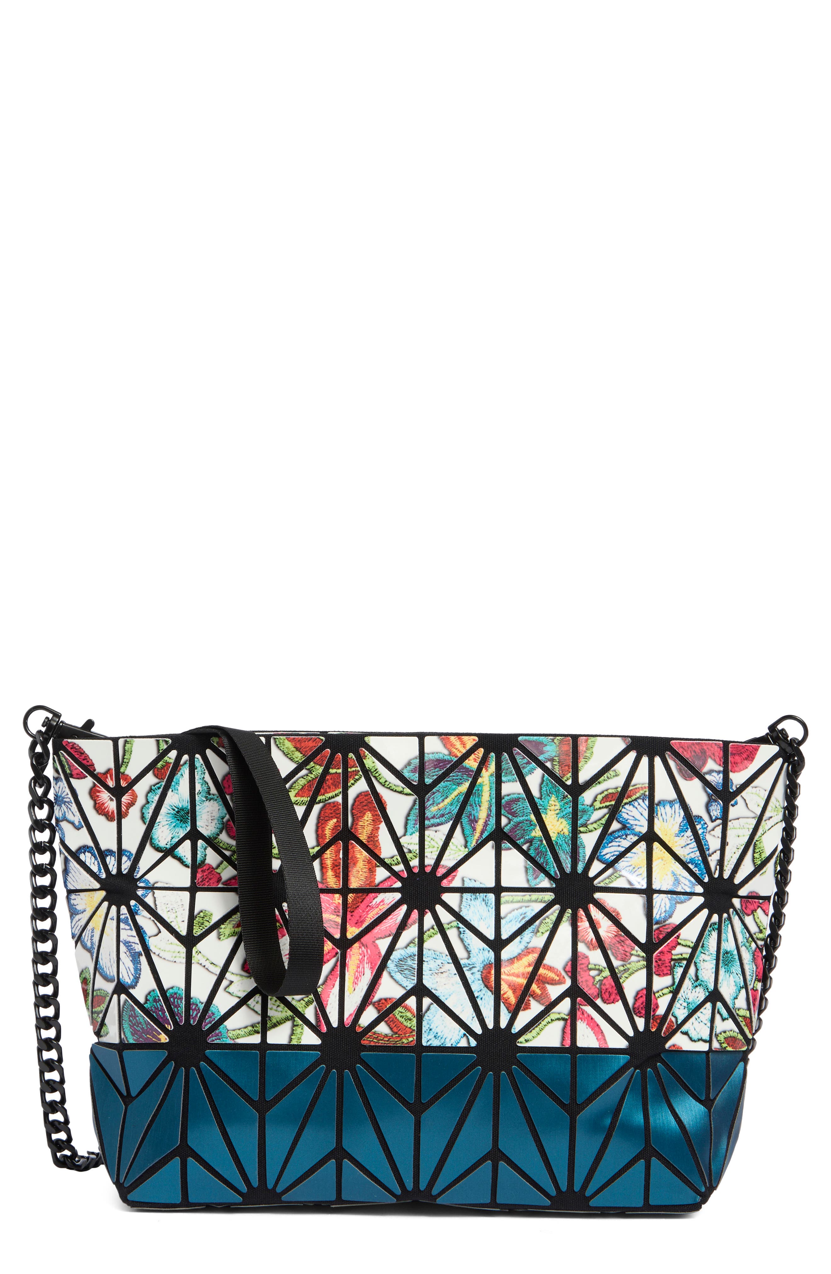 PATRIZIA LUCA Two-Tone Mosaic Clutch