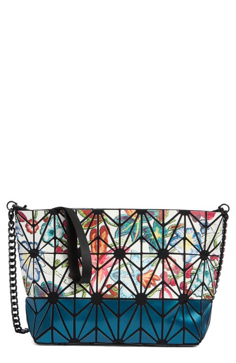 Two-Tone Mosaic Clutch