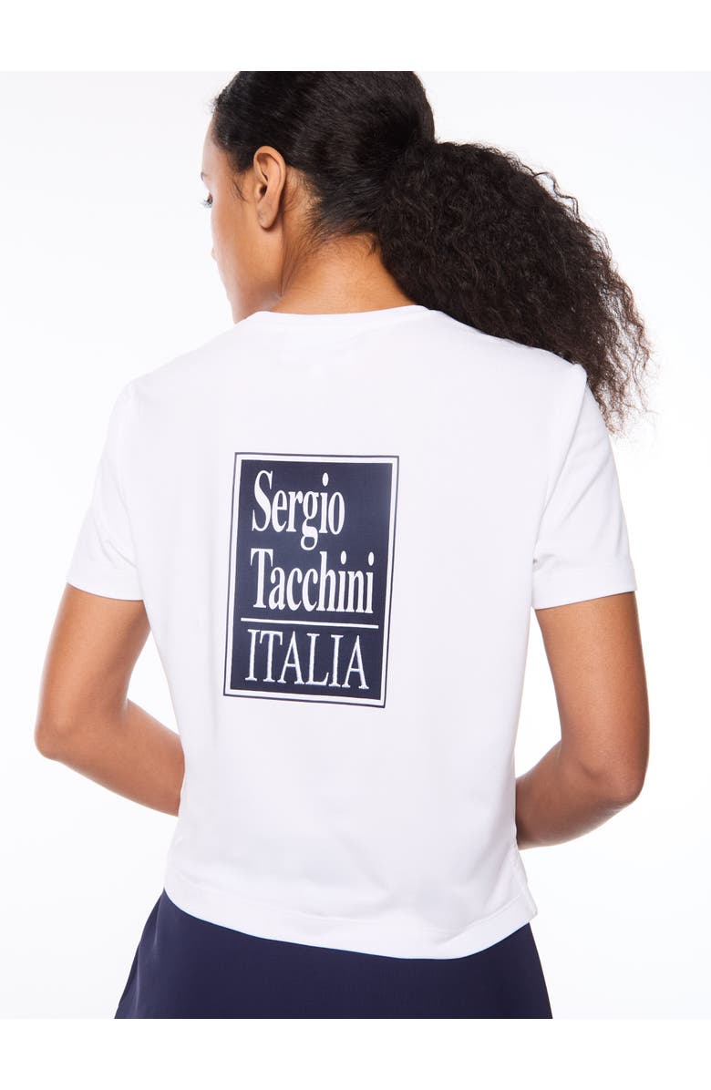 Sergio Tacchini Women's Italia T, Alternate, color, Brilliant White