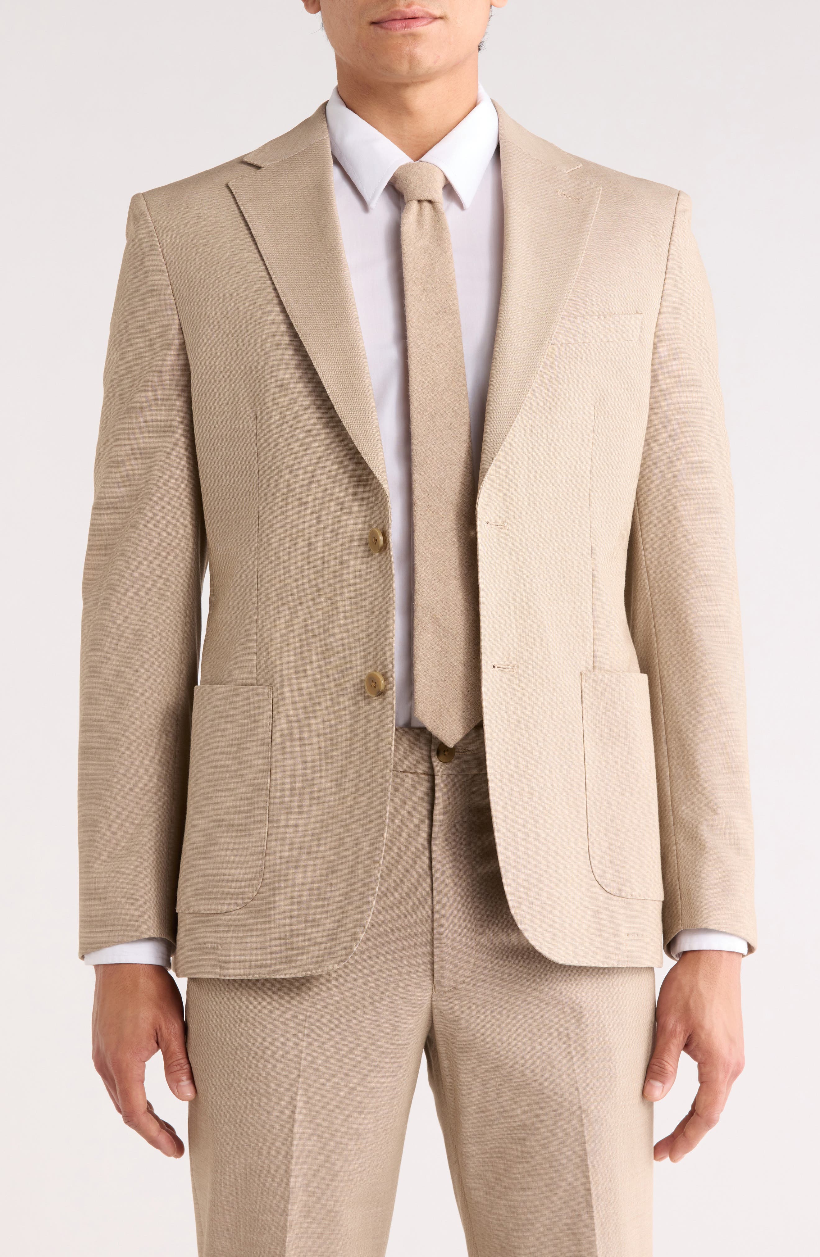 Calvin Klein Tan Suit Jacket